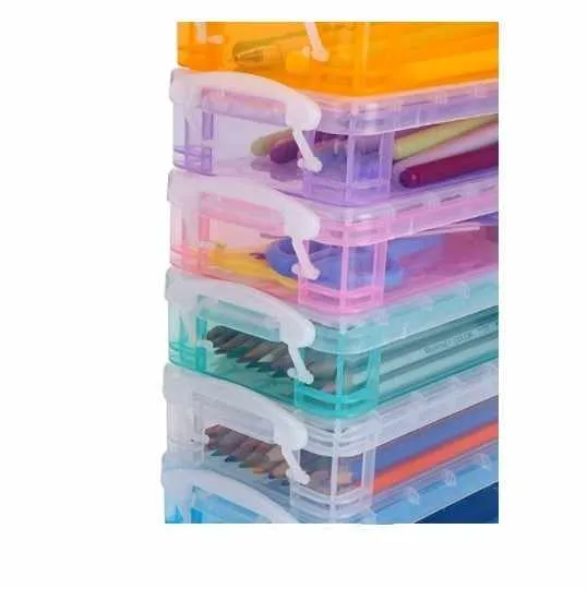زجاجات مياه بمقبض محمول 6 حزمة قدرة كبيرة . Portable Handle Water Bottles 6 Pack Large Capacity