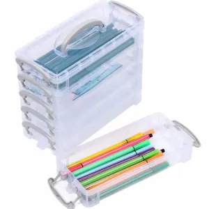 زجاجات مياه بمقبض محمول 6 حزمة قدرة كبيرة . Portable Handle Water Bottles 6 Pack Large Capacity