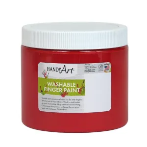 (12 Ea) Handy Art Red 16 Oz Washable