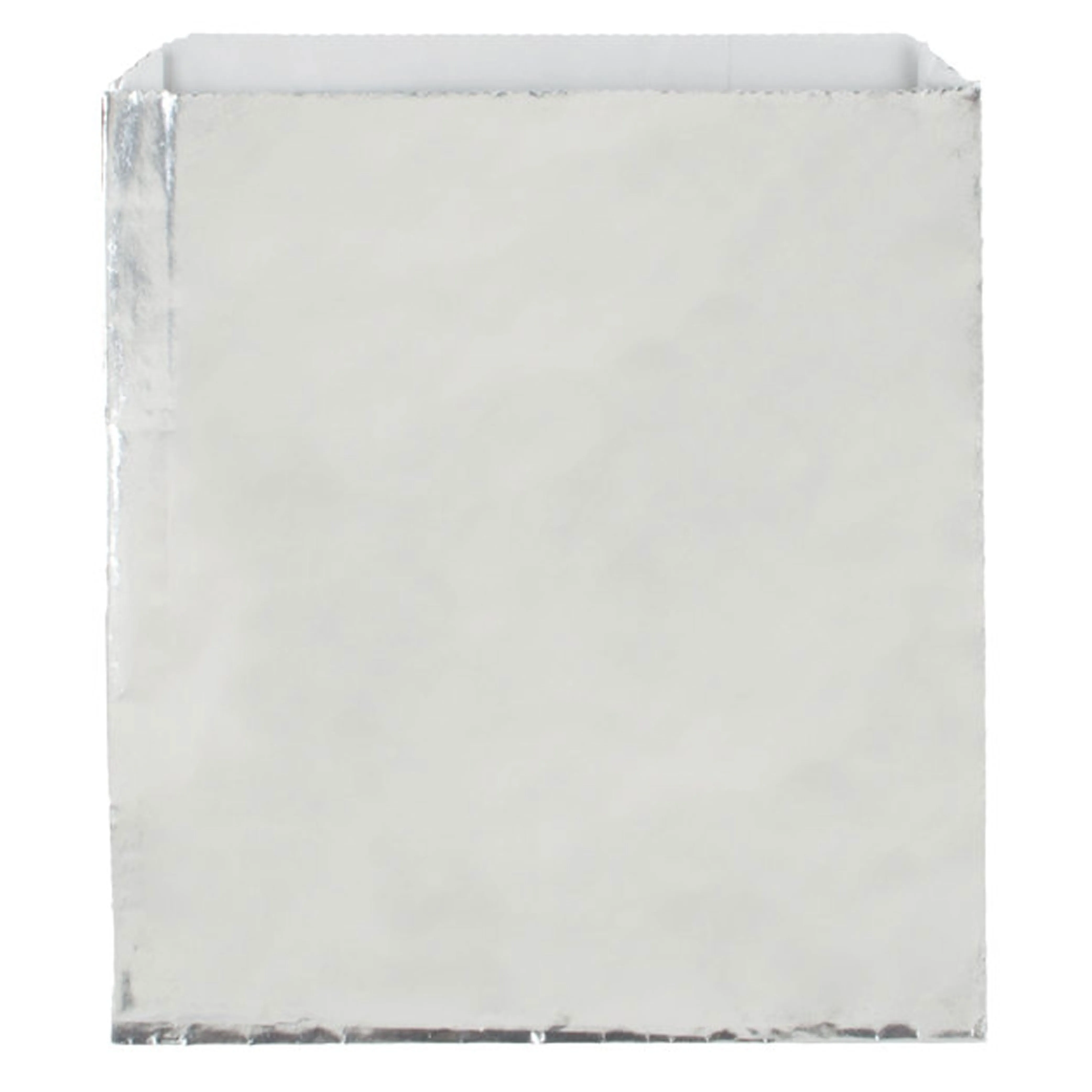 125 X Aluminum Foil Bags Warm Hot Warm Sandwich Pita Food Storage Pouches 6.5"