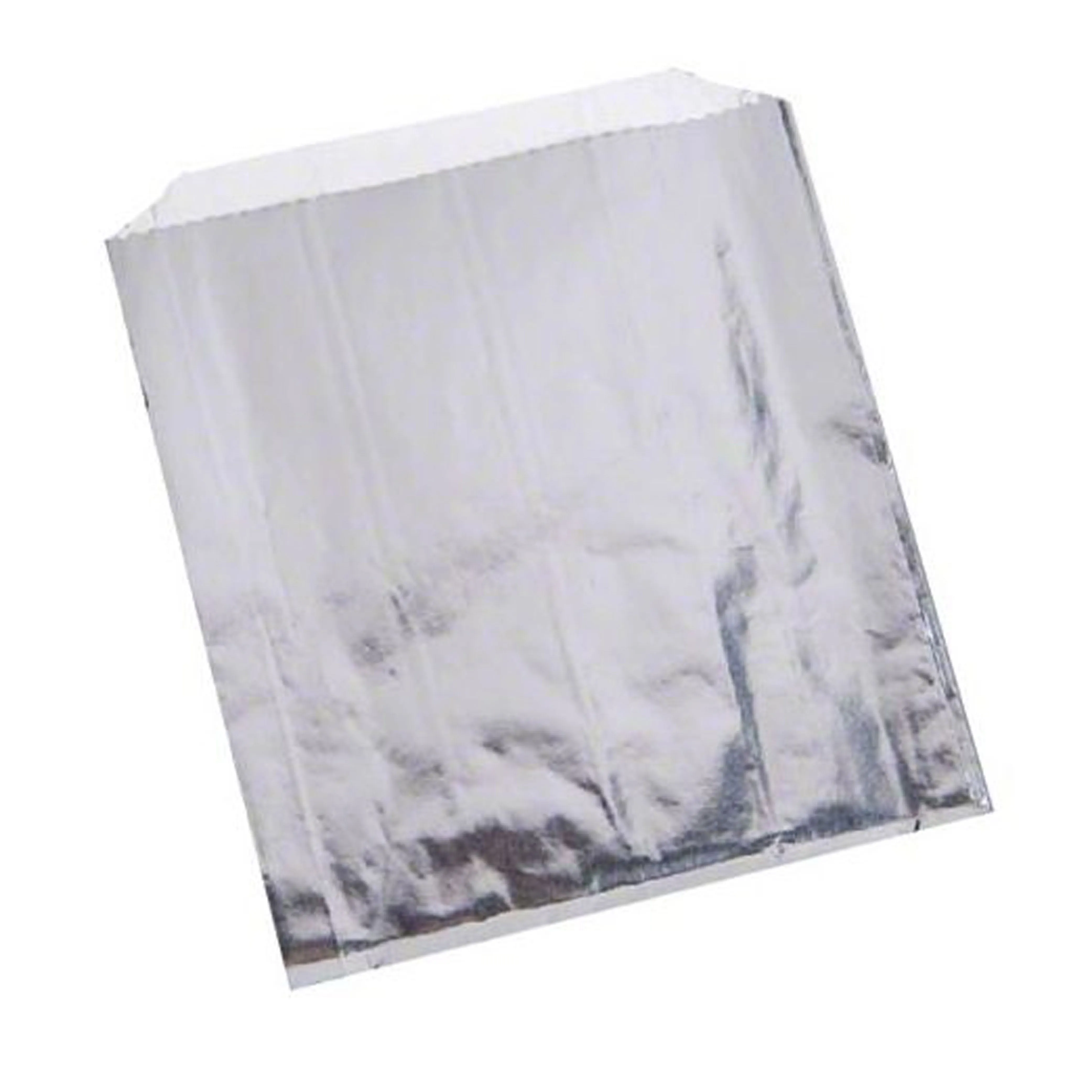 125 X Aluminum Foil Bags Warm Hot Warm Sandwich Pita Food Storage Pouches 6.5"