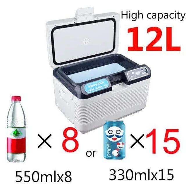 12L Portable Hot And Cold Refrigerator
