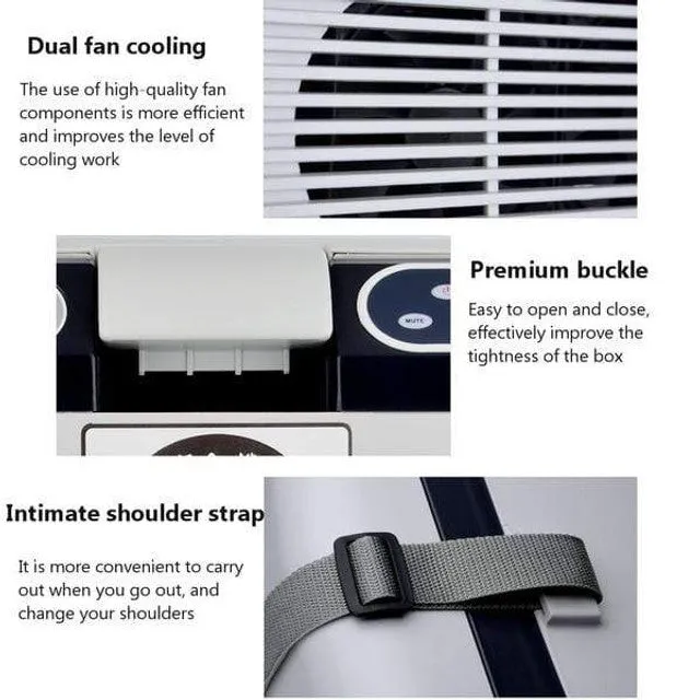 12L Portable Hot And Cold Refrigerator