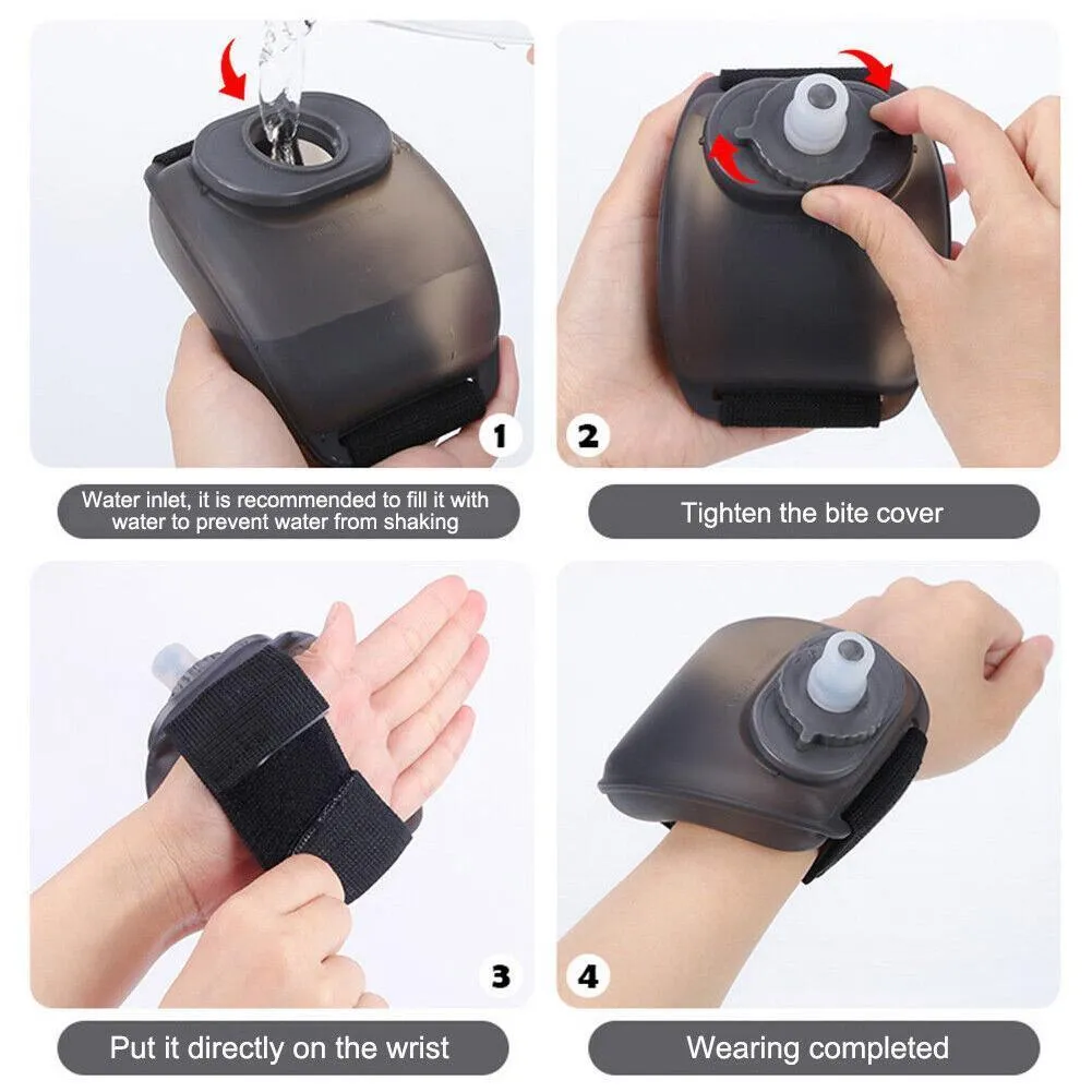 200Ml Portable Sports Wristband Water Bottle Dp-212
