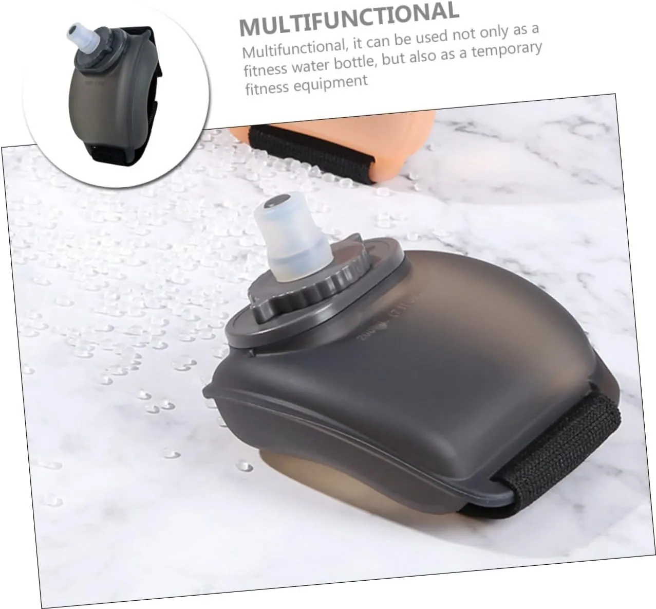 200Ml Portable Sports Wristband Water Bottle Dp-212