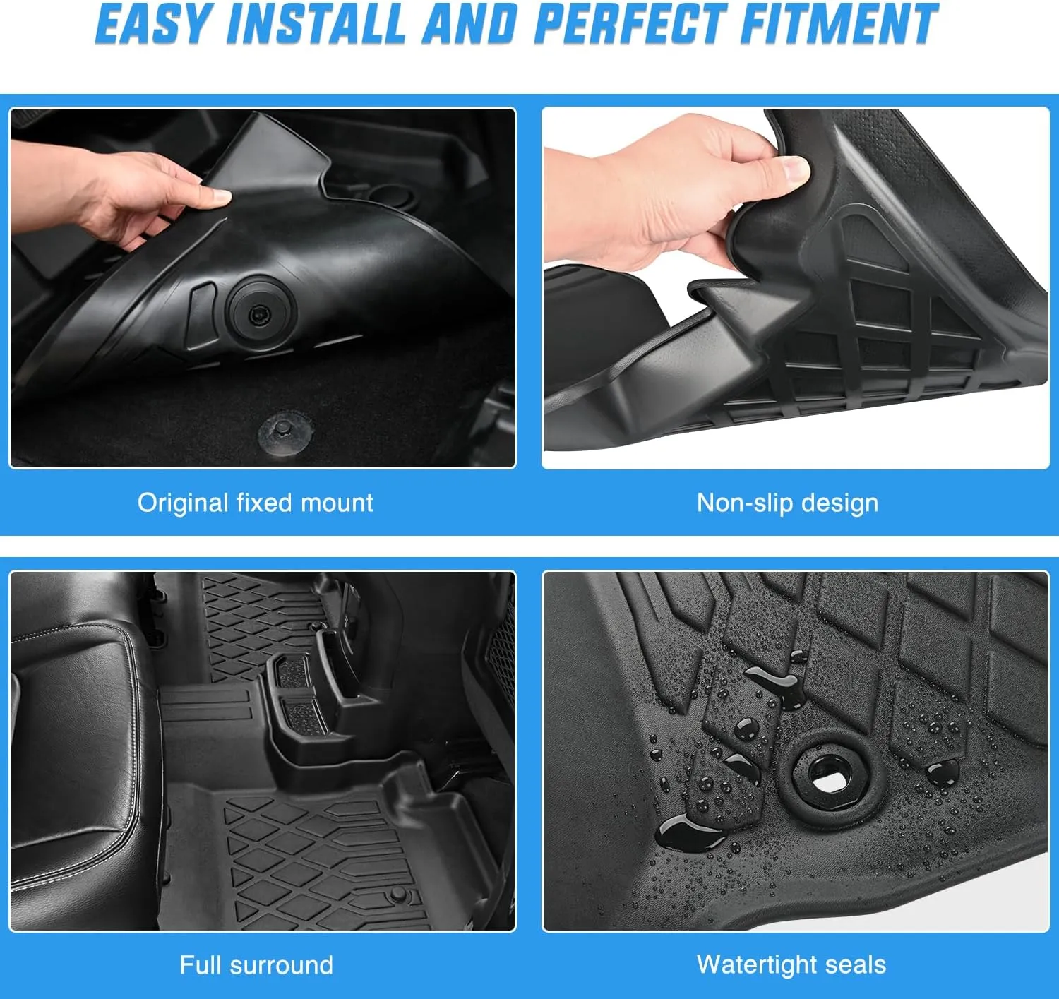 2019-2024 Subaru Forester TPE Floor Mats