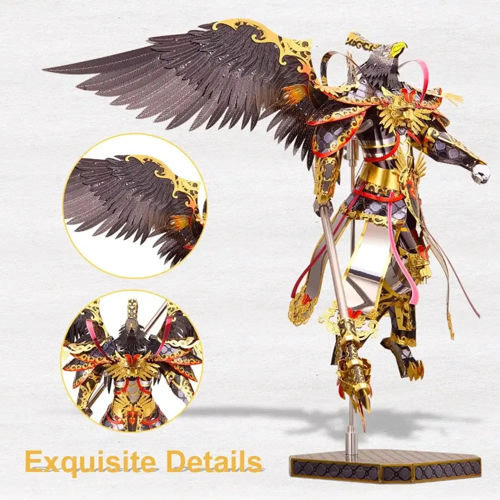 3d Metal Puzzle Garuda Assembly Model Kits Jigsaw Kids Diy Toys Brainteaser Home Decoration