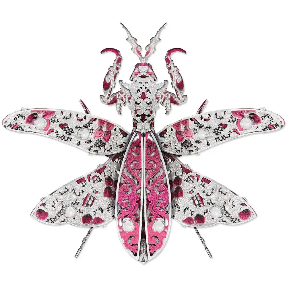 3d Metal Puzzle Insect Brooch Accessories Model Kits for Teens Diy Jigsaw Toys Brain Teaser