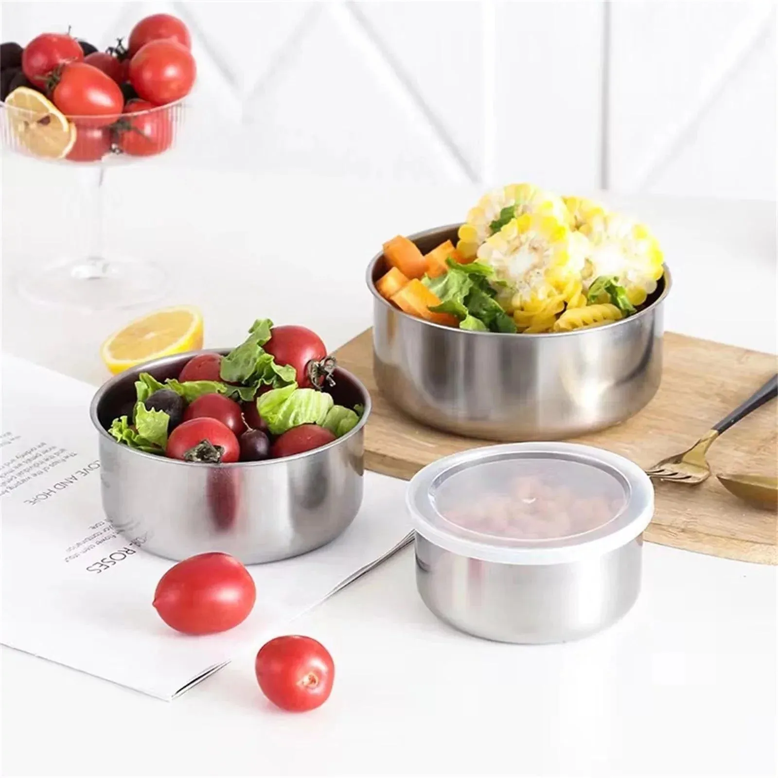 5 pcs Stainless Steel Bowl set