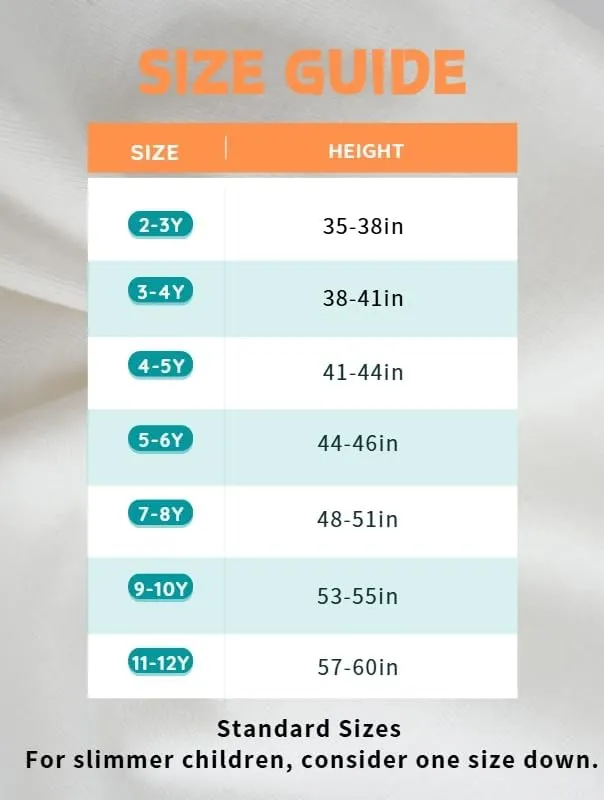 5Pcs Girls Camisole 2-13 Years White Basic Tank Sports Tops Multi-Pack Underwear