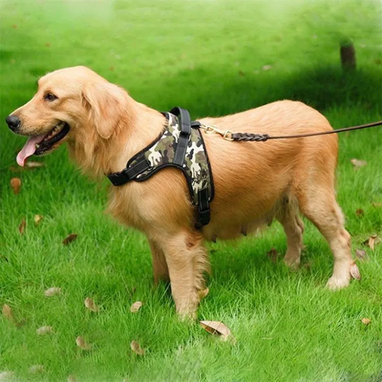 Adjustable Chest Strap For Dogs Size L Black