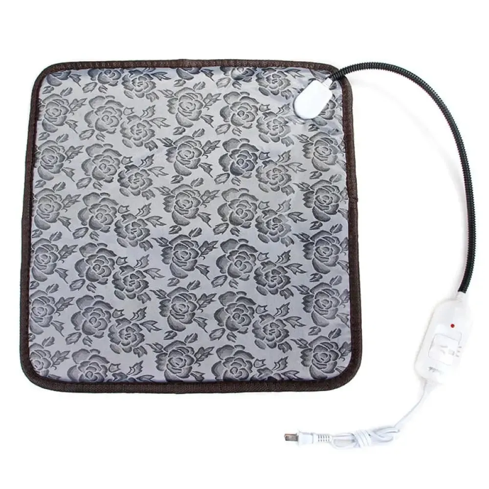 Adjustable Electric Warm Power-off Protection Waterproof Bite-resistant Heating Mat for Dogs & Cats