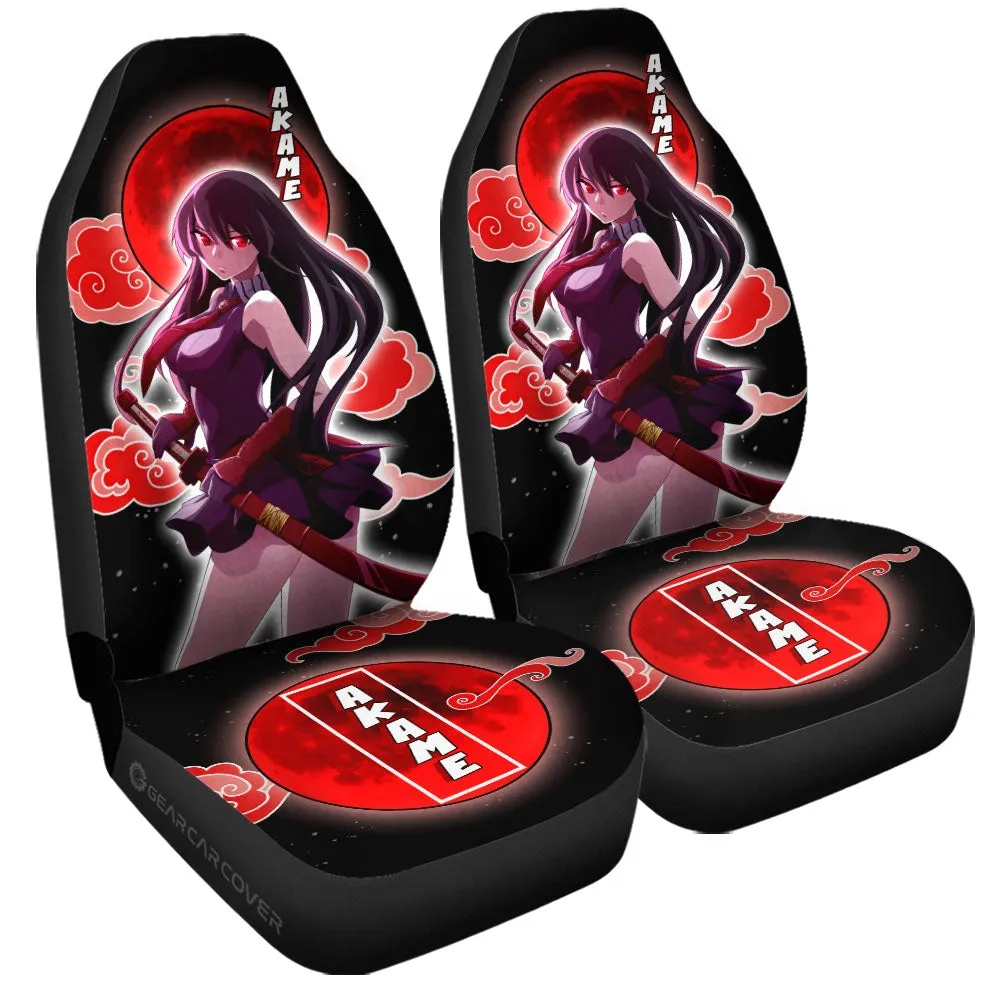 Akame Car Seat Covers Custom Akame Ga Kill Anime Car Accessoriess