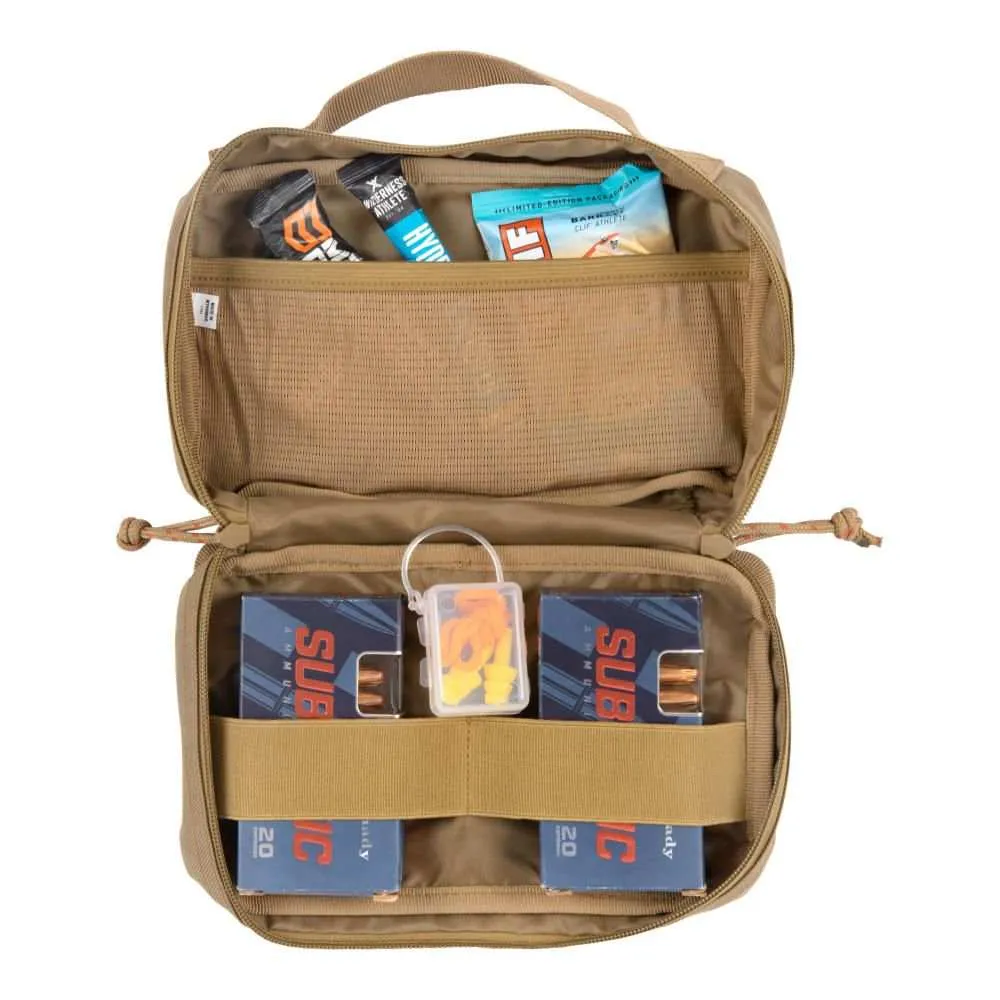 Allen Tac-Six Contingent Tactical Accessory Pouch, 9"L x 5"W, Coyote