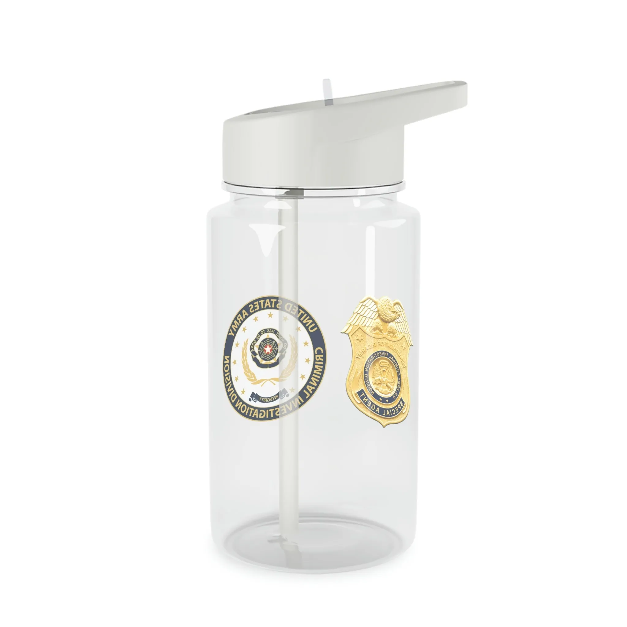 Army CID Badge and Seal Tritan Water Bottle
