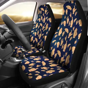 ASL Alphabet Car Seat Covers