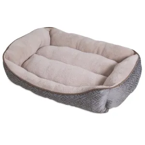 Aspen Pet Rectangular Bolster Dog Bed
