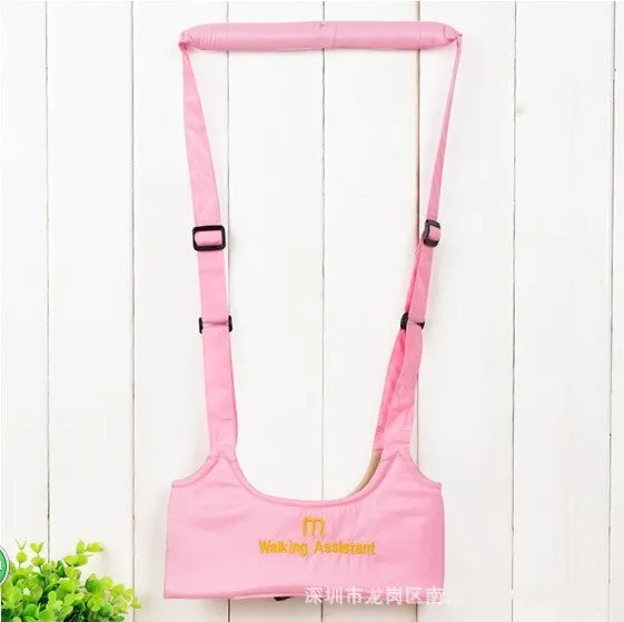 Baby Safe Infant Walking Belt Kid Keeper Walking Learning Assistant Toddler Adjustable Strap Harness