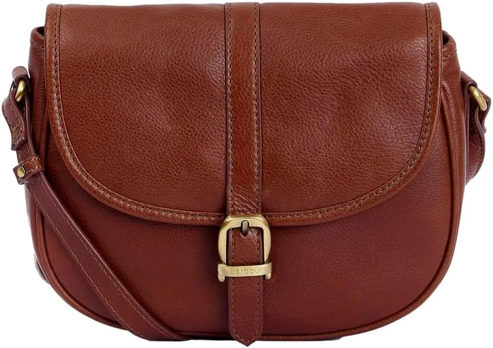 Barbour Women's Laire Medium Saddle Bag, Classic Brown