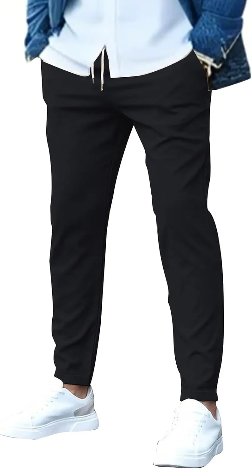 Beva Wear Glide Pants Men Quick Dry Breathable Pants Stretch Tapered Active Hiking Trousers with Pockets