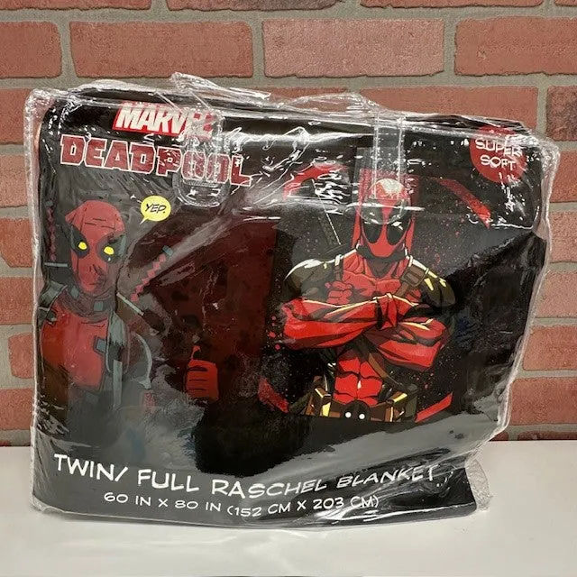 Blanket - Deadpool Waiting - Twin/Full