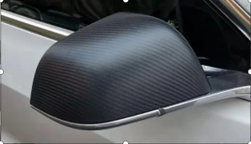 Carbon Fiber Mirror Covers for Tesla Model S 2014-2024