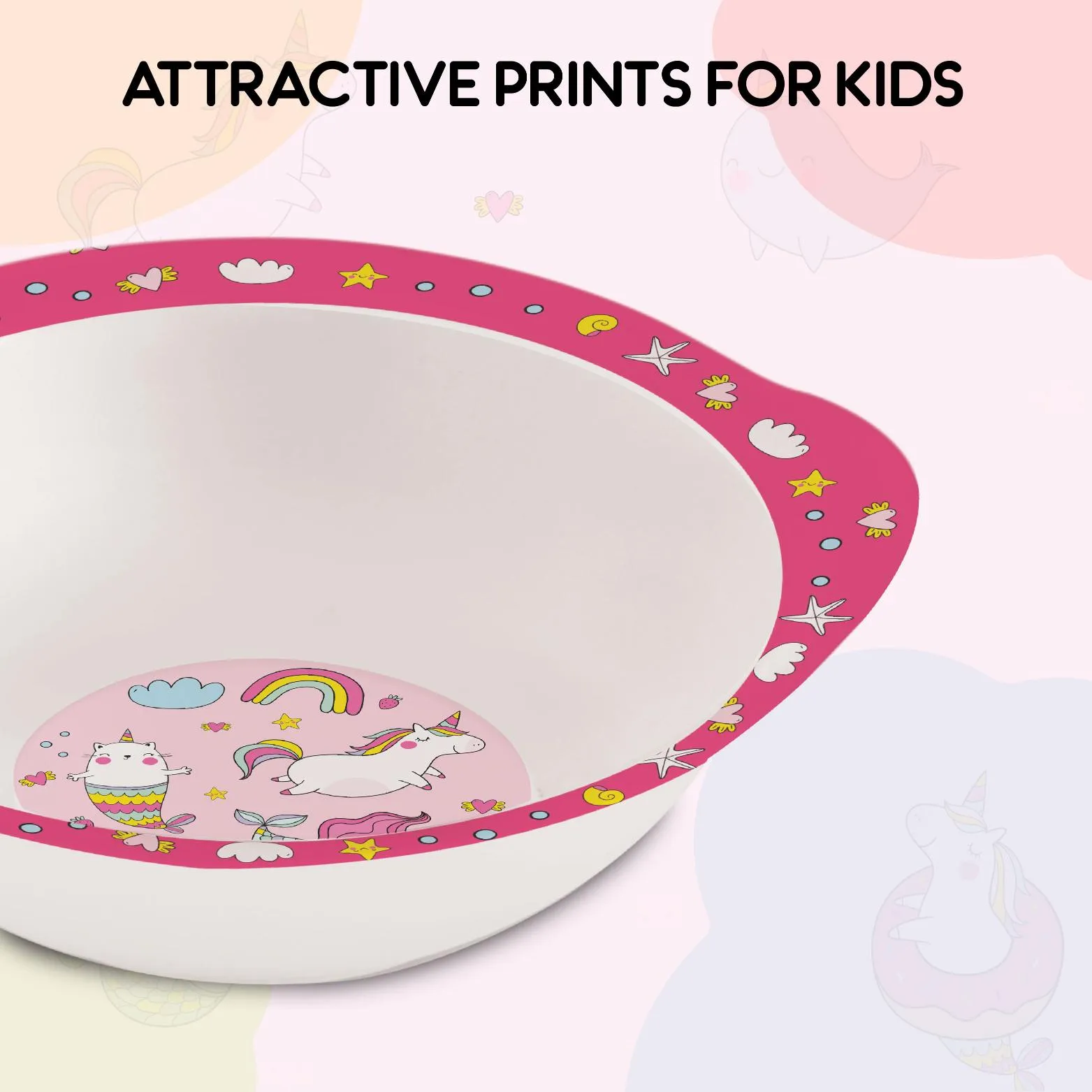 Cereal Kids Melamine Bowl, Set of 3