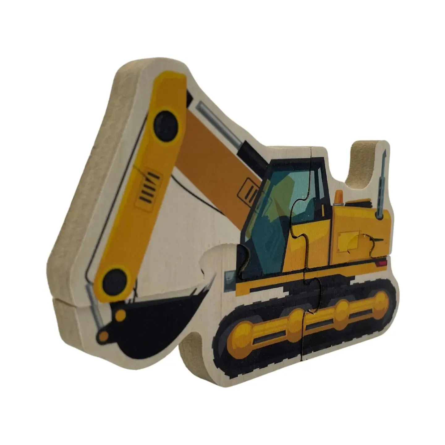 Construction Vehicle Puzzle - Excavator