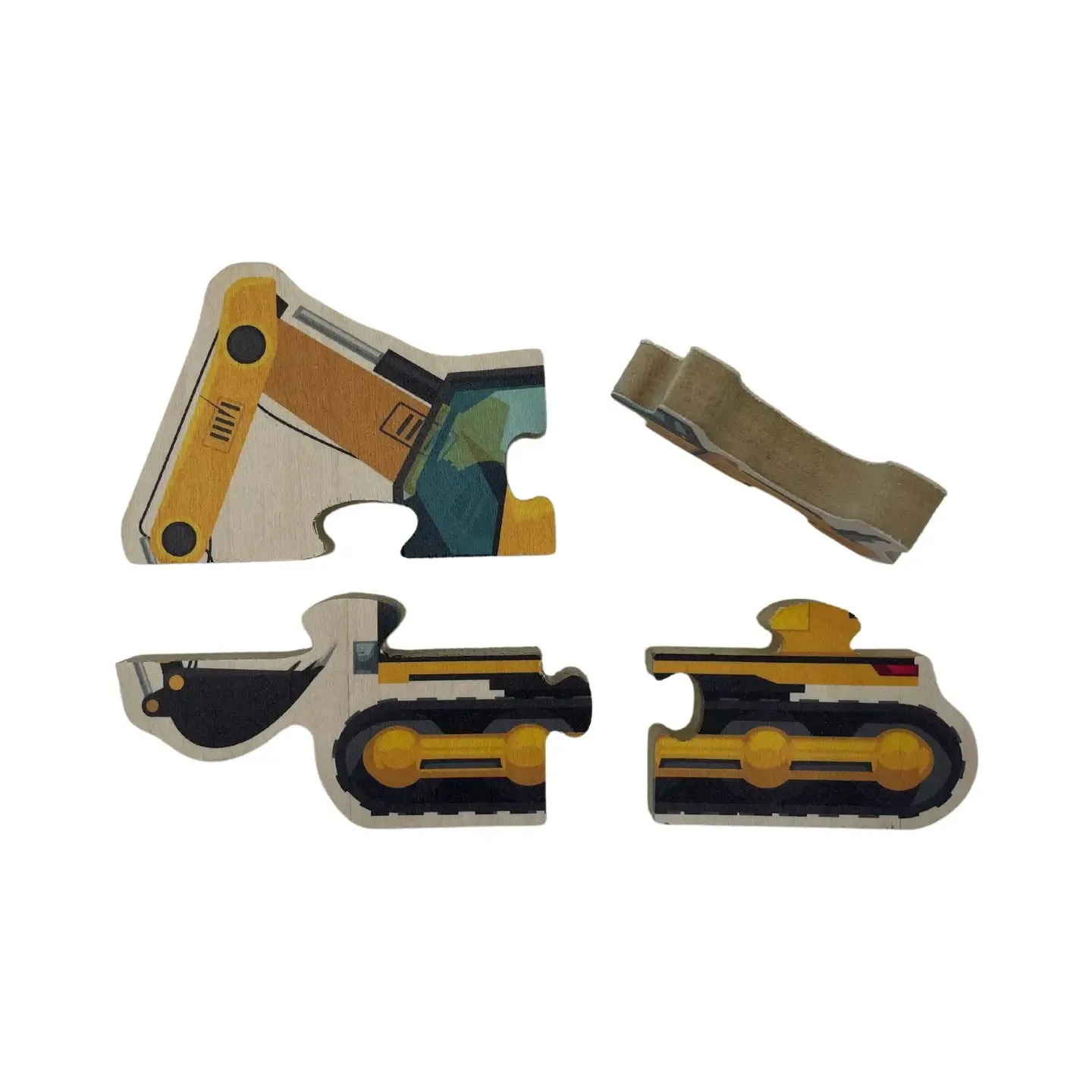 Construction Vehicle Puzzle - Excavator