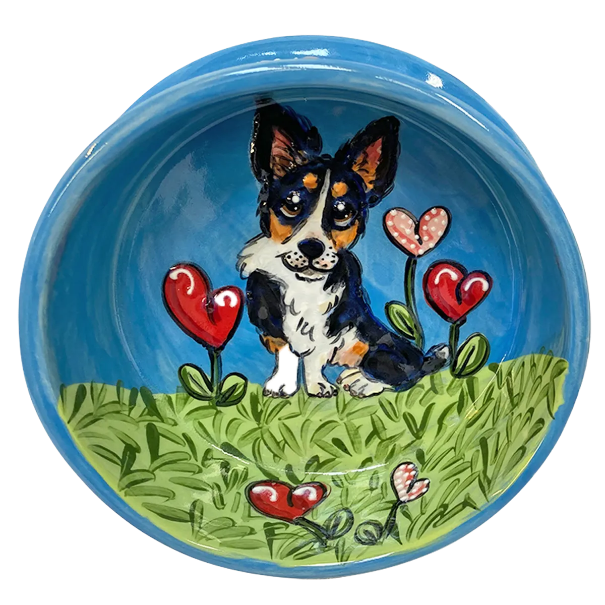 Corgi Garden Love