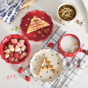 Cute dessert bowl soup bowl set