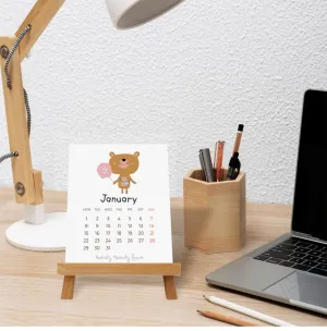 Desk Calender - Cute Animals