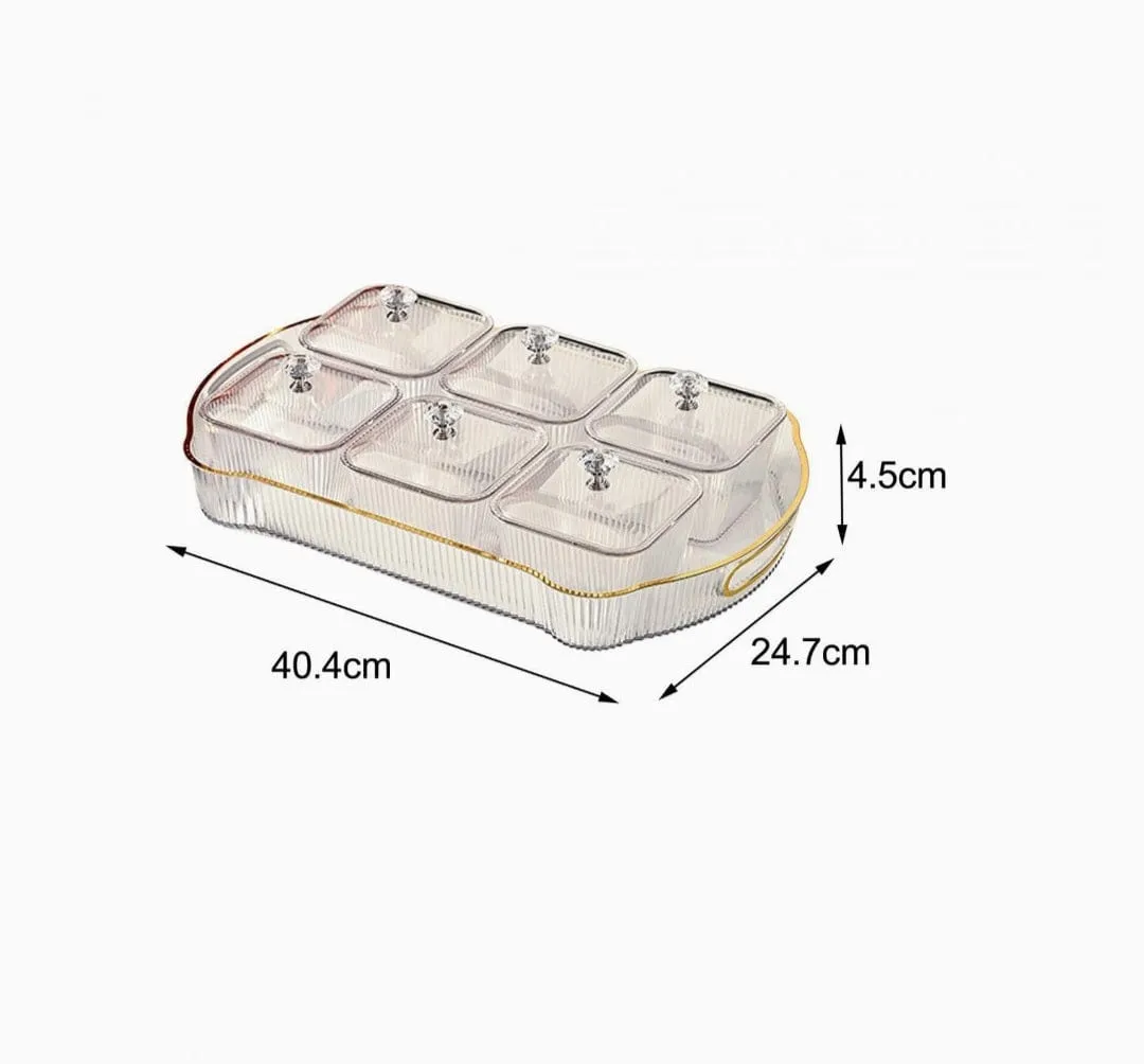 European Style Dry Fruit Tray And Serving Platter