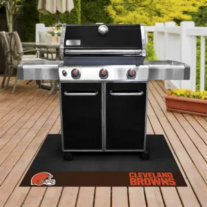 Fanmats Cleveland Browns Vinyl Grill Mat - 26" x 42"