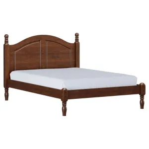 Finestra Ouro Double Bed L1900 x W1400mm Coffee No Warranty