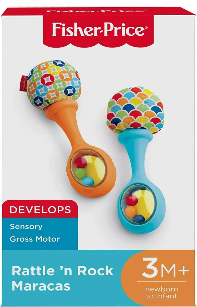 Fisher Price Shake Rattle And Rock Maracas