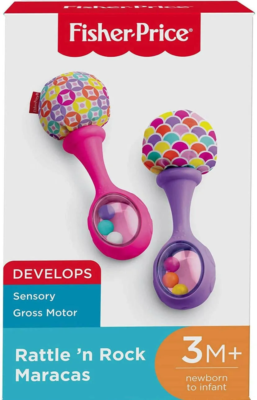 Fisher Price Shake Rattle And Rock Maracas