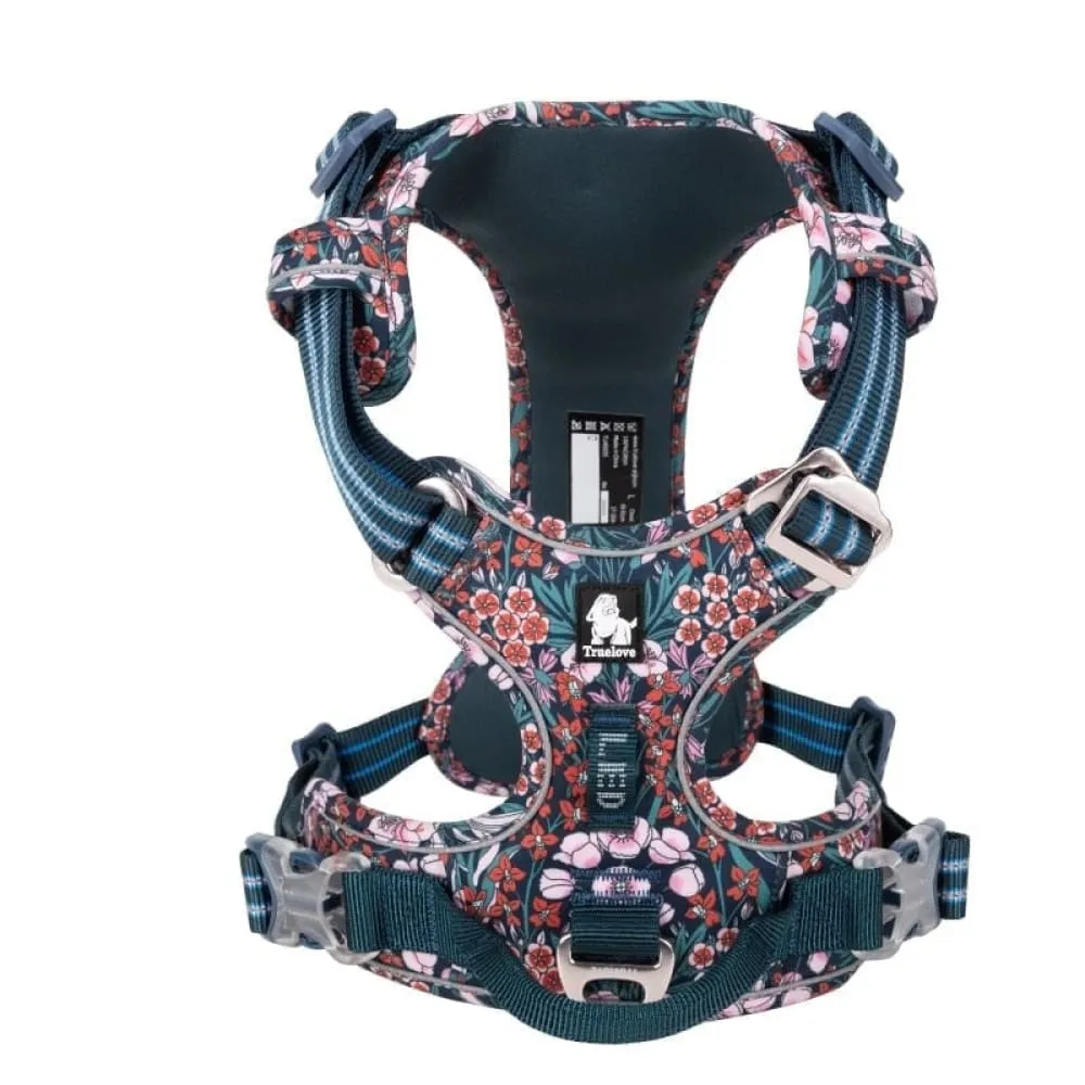 Floral Design Cotton Fabric Breathable and Reflective Harness