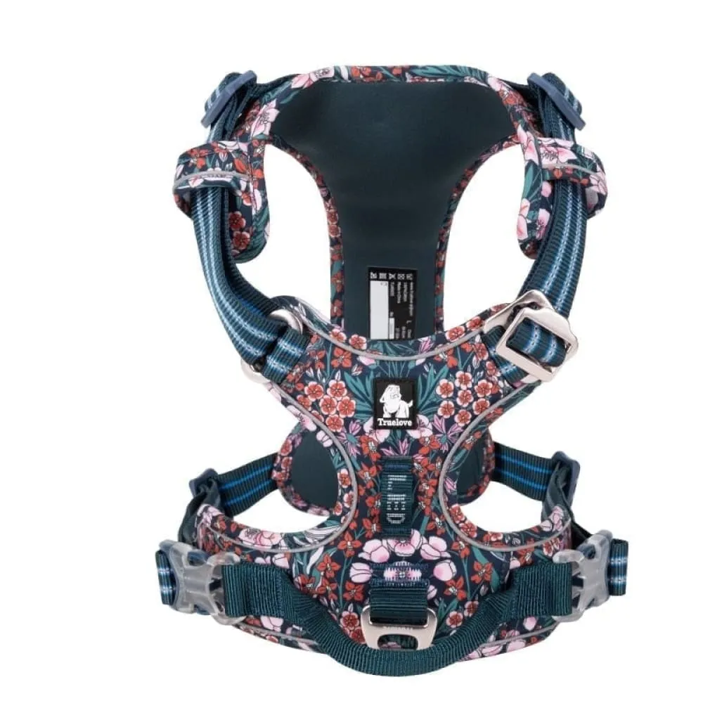 Floral Design Cotton Fabric Breathable and Reflective Harness