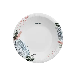 Flower Pattern Paper Bowls