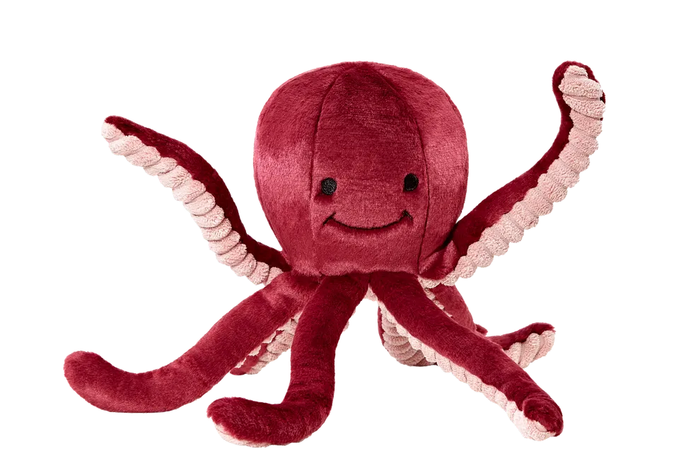Fluff & Tuff Olympia Octopus Plush Dog Toy