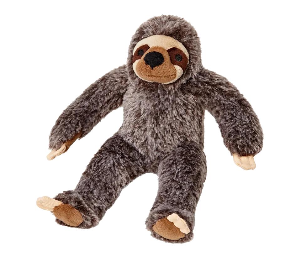 Fluff & Tuff Sonny Sloth Plush Dog Toy - Wholesale