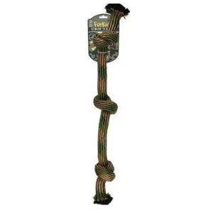 FurKidz Ruff n Tuff Triple Knot Rope Medium Dog Toy