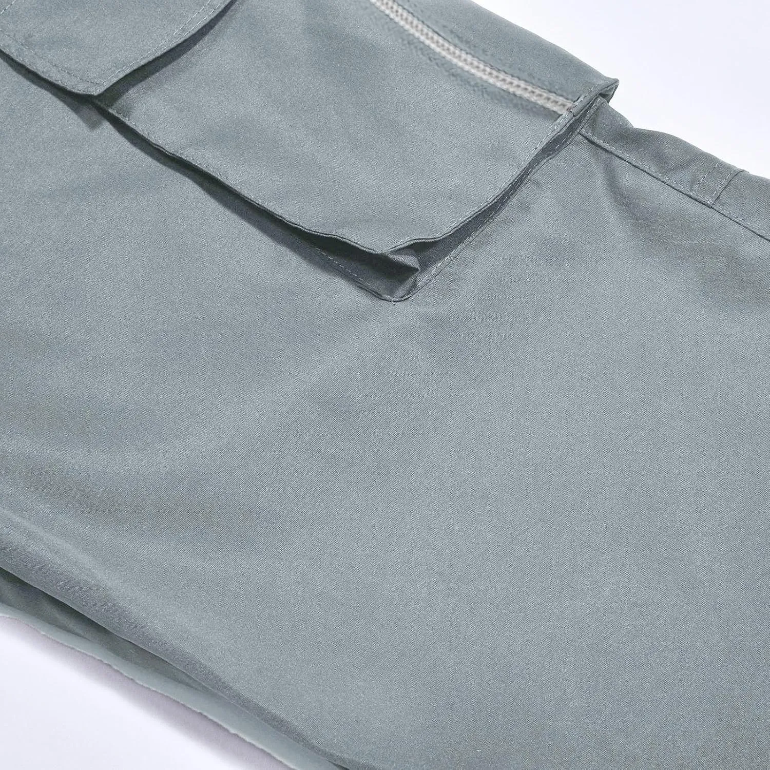 FZVYD 2023 Men Cargo Pants Drawstring Casual Elastic Drawstring Cargo Pants Lightweight Relaxed Fit Cotton Workout Sweatpants