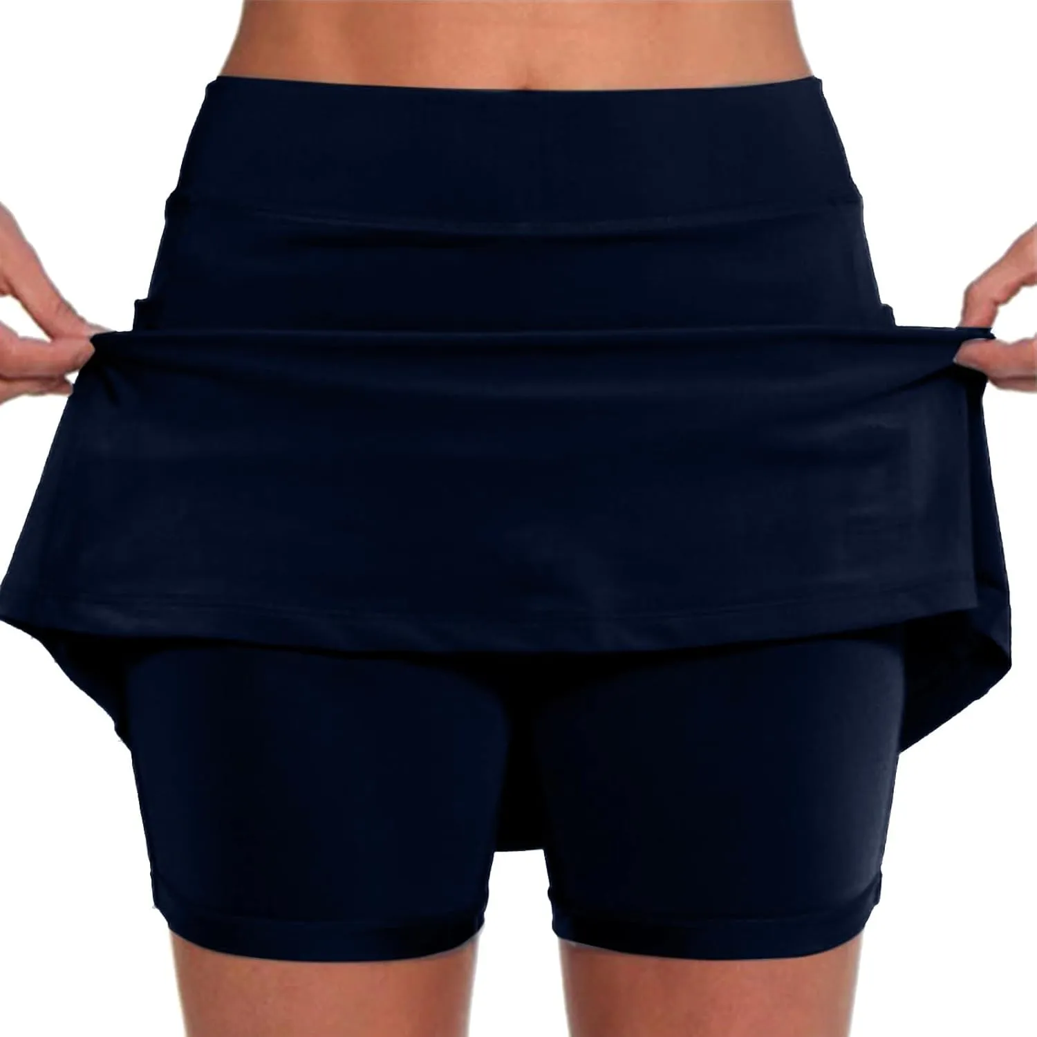 Golf Skirts for Women 18 inch Short Shorts for Women high Waisted Long Tennis Skirt Long Inseam