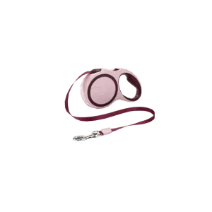HipiDog Pet Retractable Leash 5m x 1cm - Wine Red