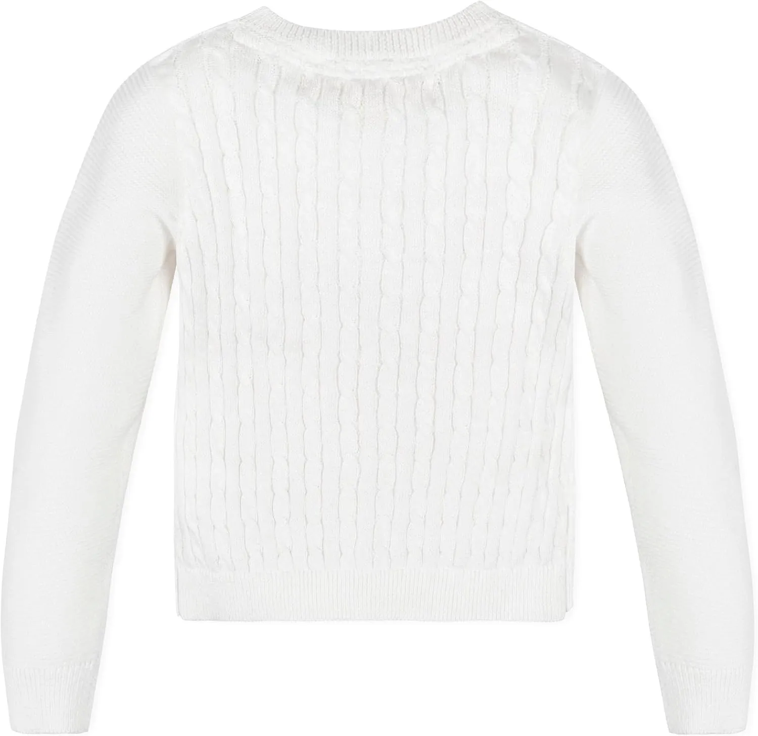 Hope & Henry Layette Cable Cardigan