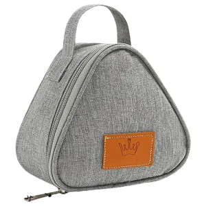 Insulated Mini Triangular Thermal Lunch Bag -Ad-498 Grey