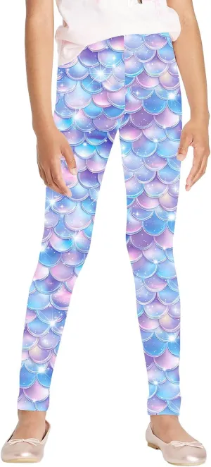 JESKIDS Girls Prints Leggings Casual Yoga Pants Tights Trousers for Kids in 4t to 13 Years