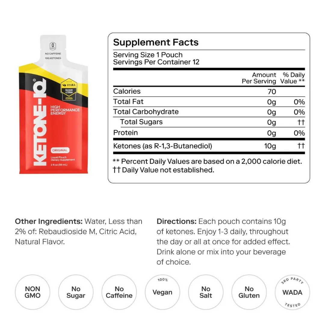 Ketone-IQ - Classic Pouch - Original